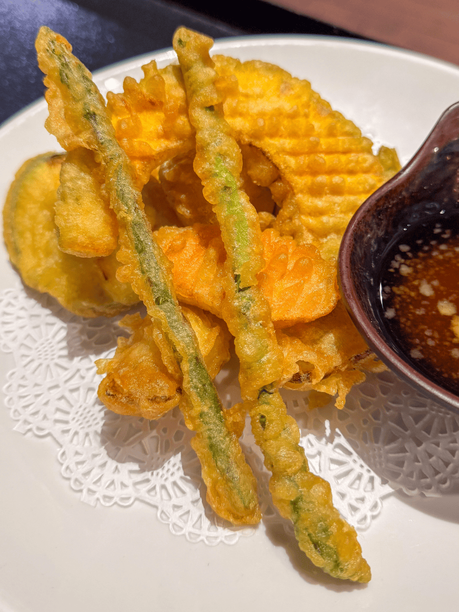 Vegetable Tempura at Japango Boulder