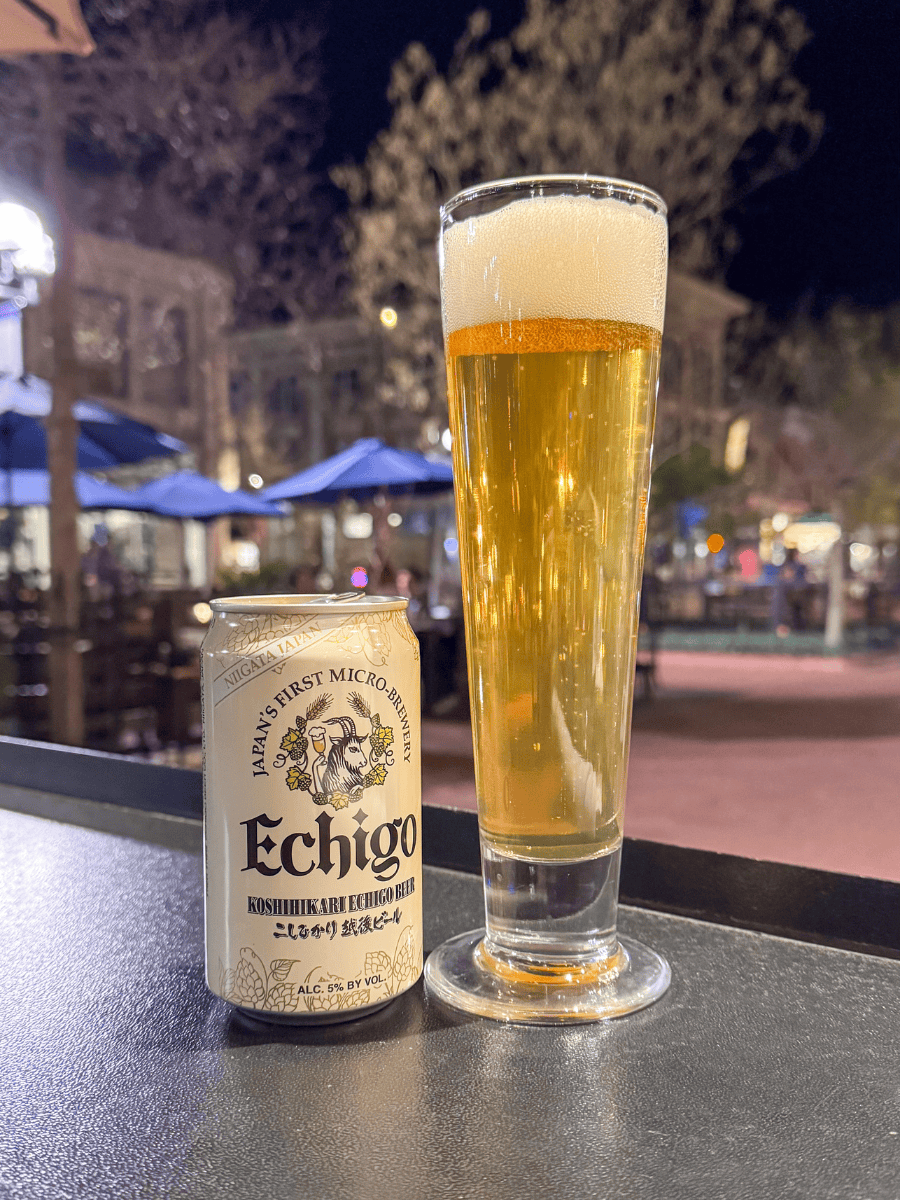 Koshihikari Echigo Beer at Japango Boulder