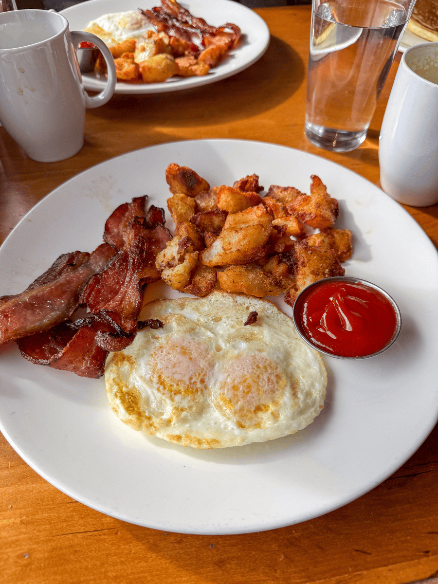 Classic Breakfast at Spruce Farm & Fish