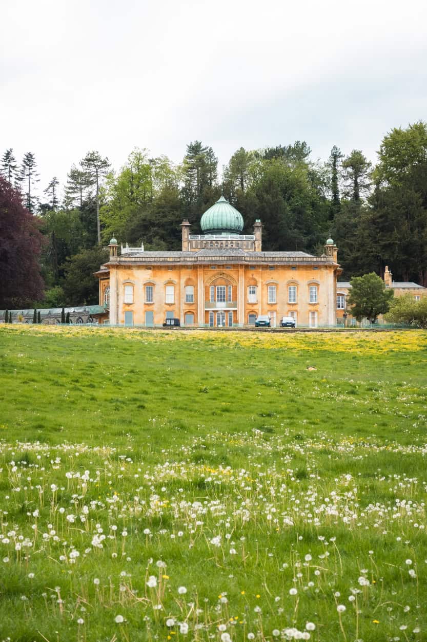 Sezincote House Indian inspired palace walking the Cotswolds near Moreton-in-Marsh