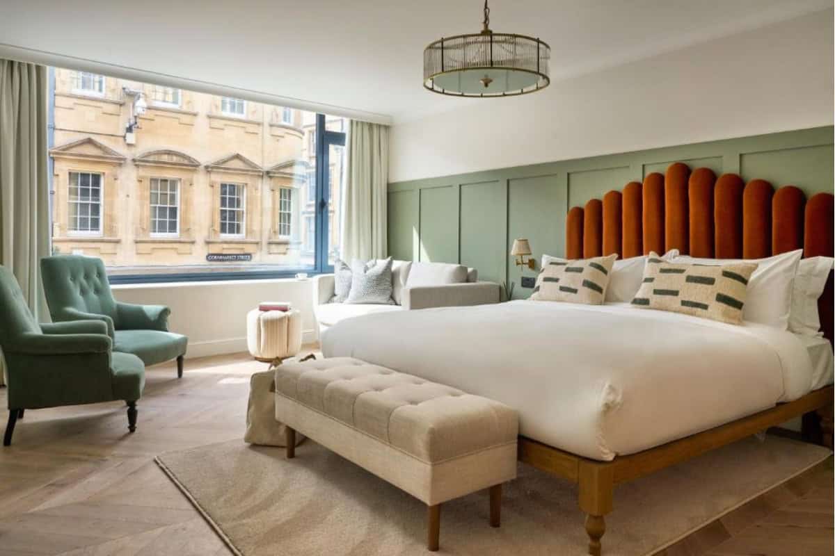 Luxury hotel room at The Store Oxford