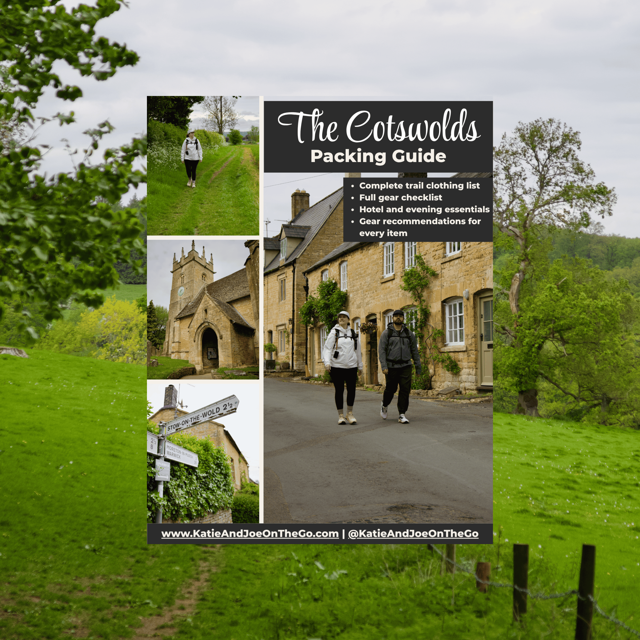 The Cotswolds Packing Guide 