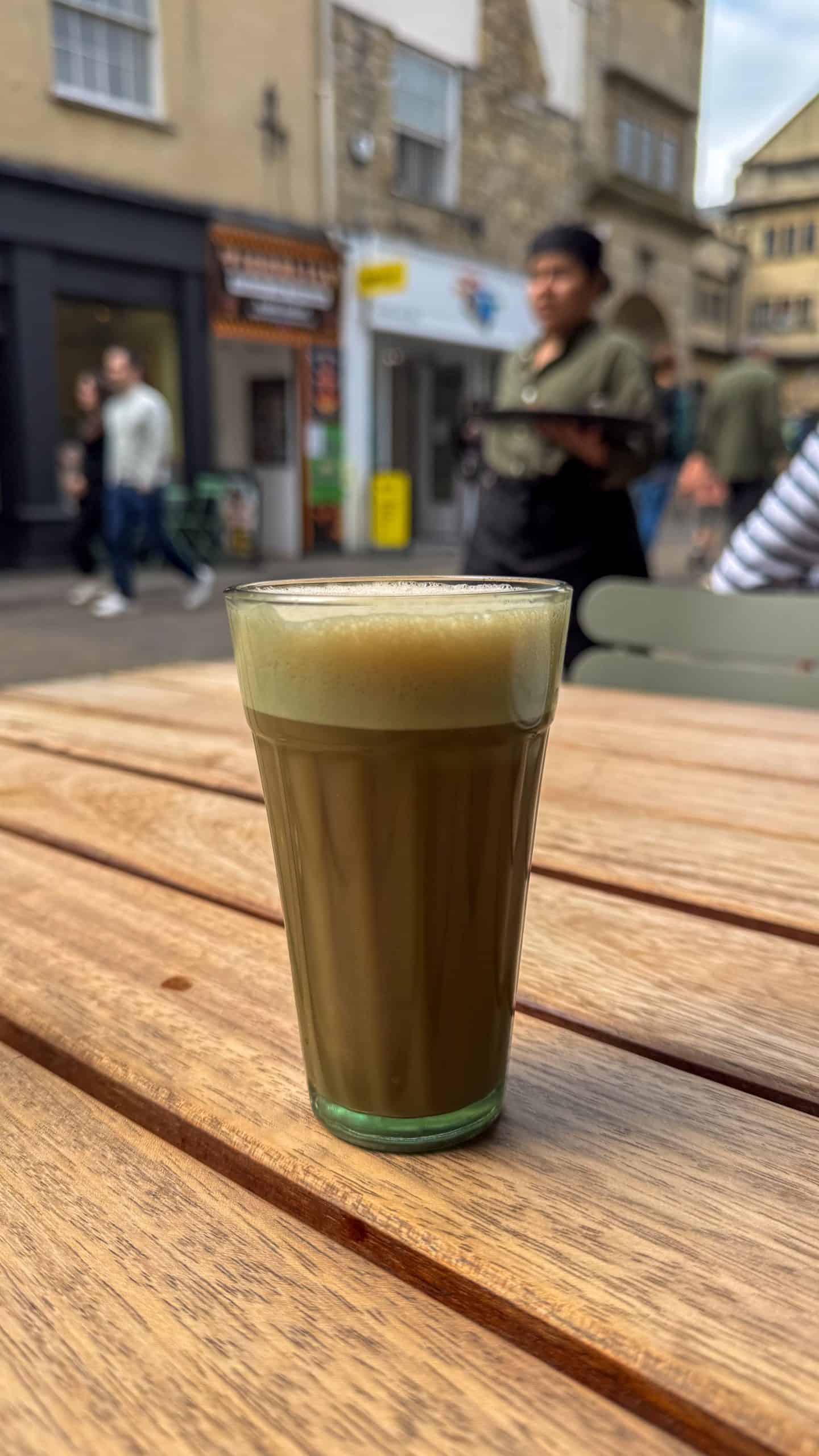 House chai milk tea at Dishoom Permit Room Oxford